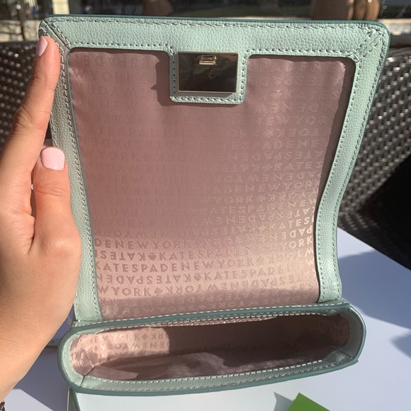 Kate Spade Misty Mint Maisie Patterson Drive Bag - Picture 8 of 8